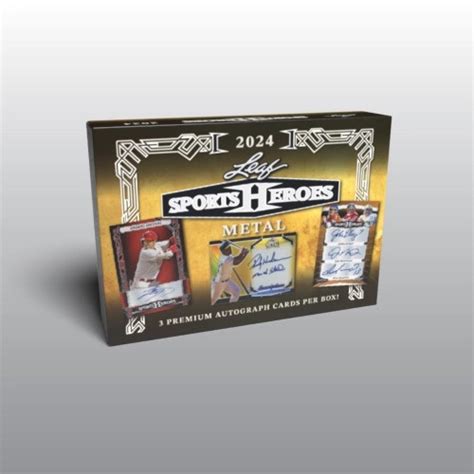 2017 leaf metal sports heroes hobby box|2017 Leaf Metal Sports Heroes Checklist and Details .